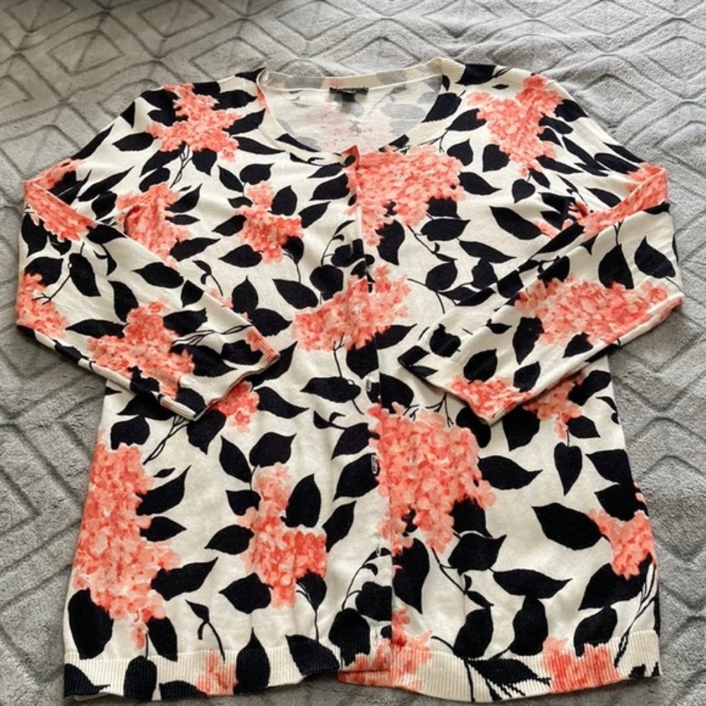 Talbots sweater cardigan size M